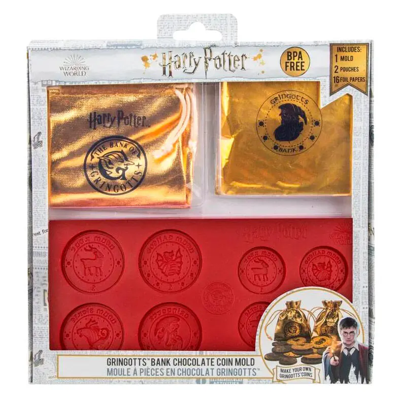 Harry Potter Pralinen-Form Gringotts Bank Coin termékfotó