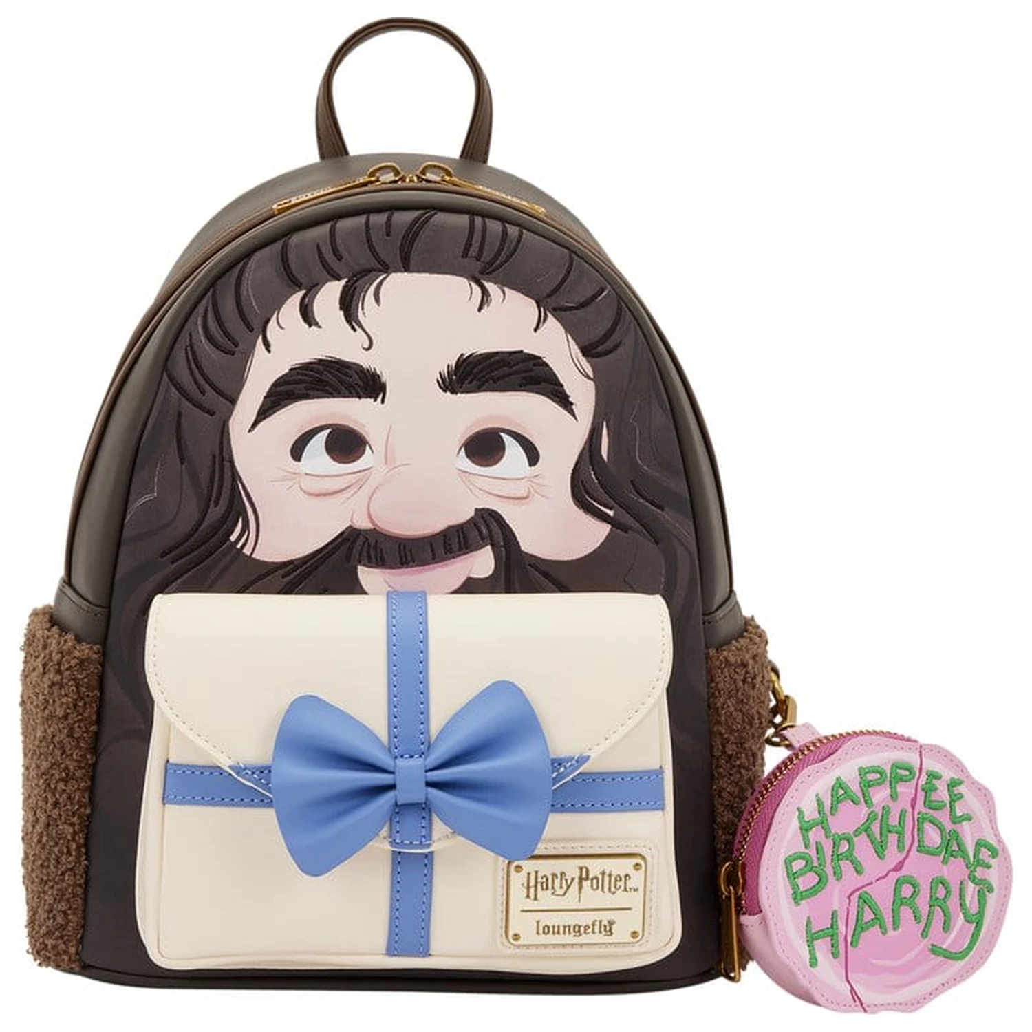 Harry Potter by Loungefly Mini Rucksack mit Münzbeutel Hagrid Birthday Cake Produktfoto