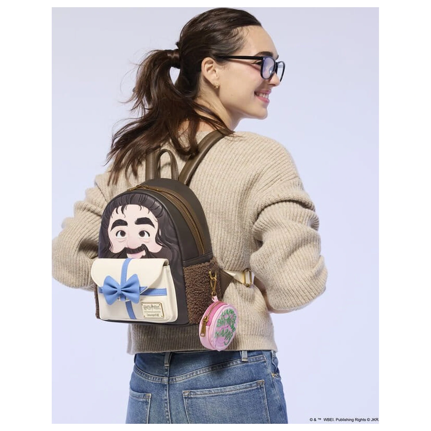 Harry Potter by Loungefly Mini Rucksack mit Münzbeutel Hagrid Birthday Cake Produktfoto