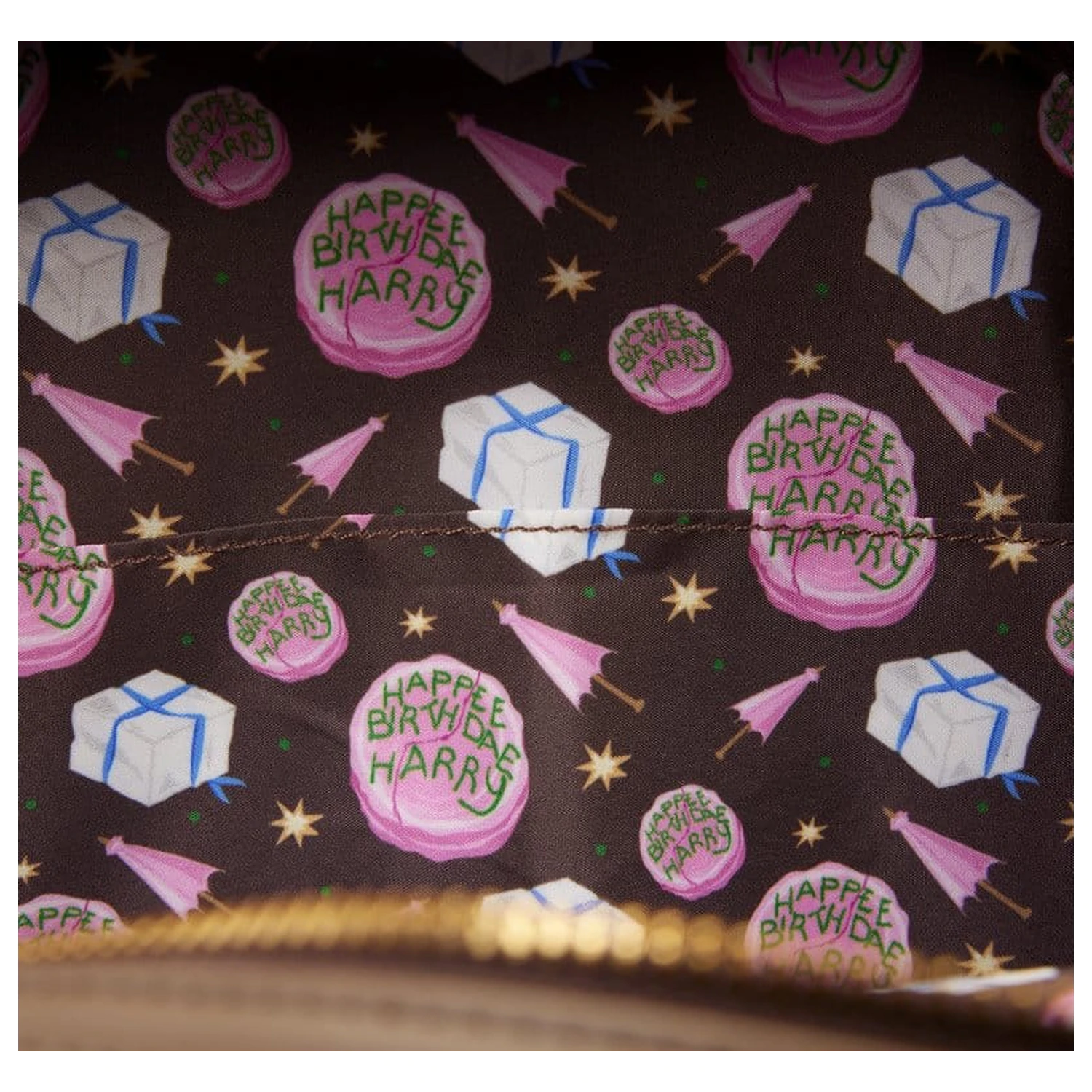 Harry Potter by Loungefly Mini Rucksack mit Münzbeutel Hagrid Birthday Cake Produktfoto