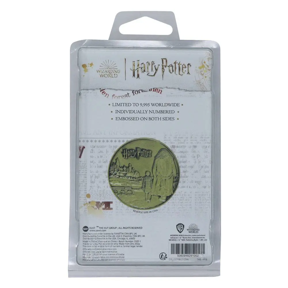 Harry Potter Sammelmünze Hagrid Limited Edition Produktfoto