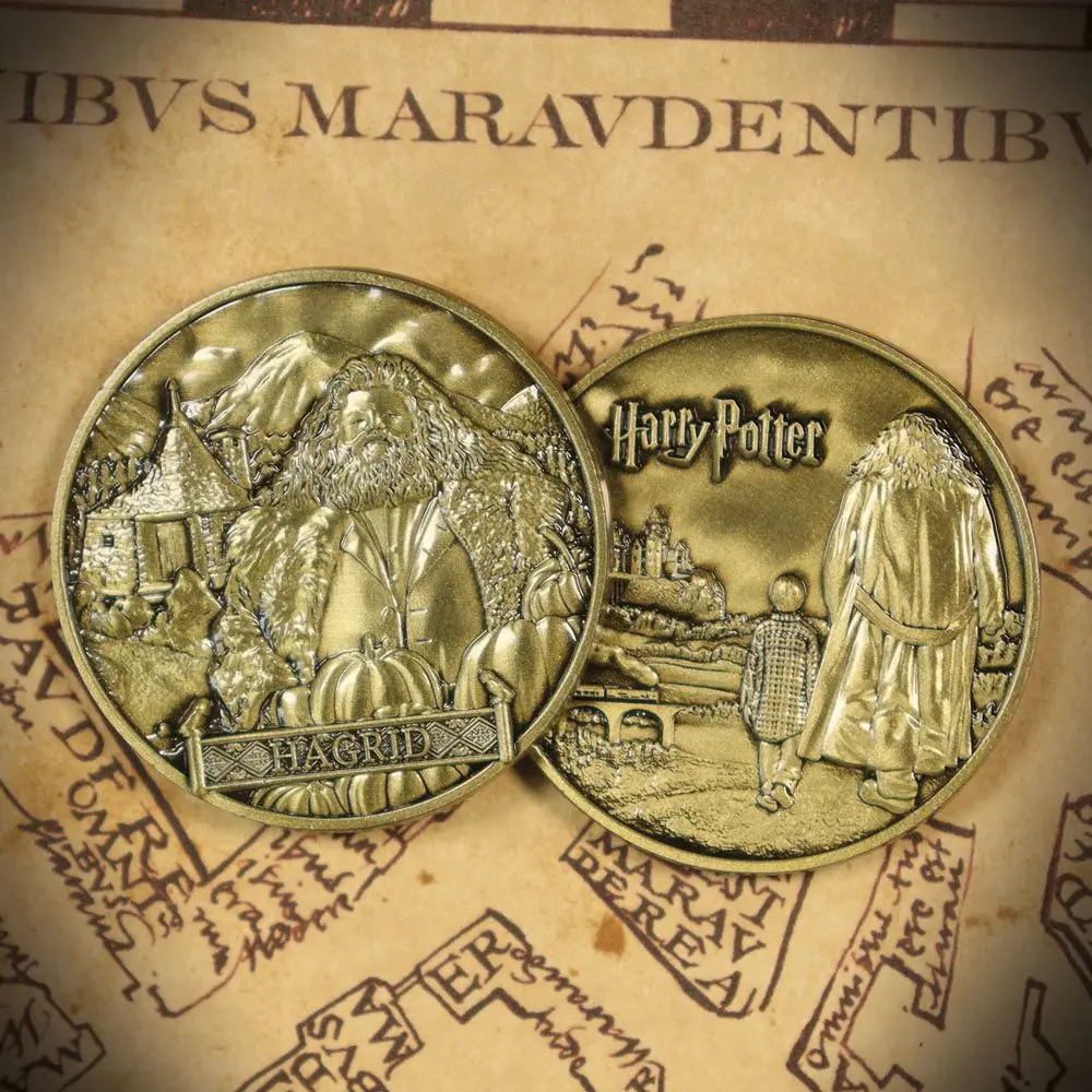 Harry Potter Sammelmünze Hagrid Limited Edition Produktfoto