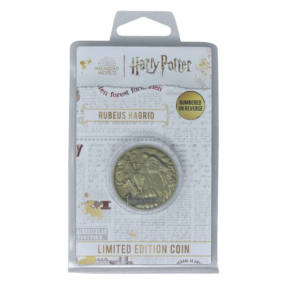 Harry Potter Sammelmünze Hagrid Limited Edition Produktfoto