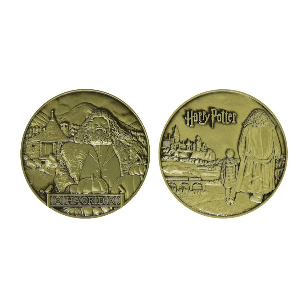 Harry Potter Sammelmünze Hagrid Limited Edition Produktfoto