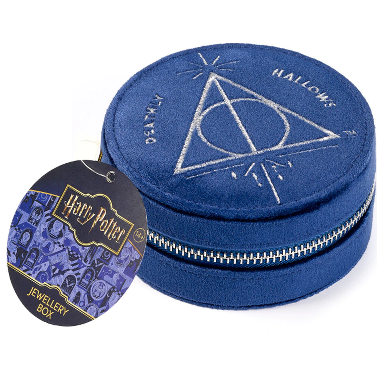 Harry Potter Deathly Hallows Samt Schmuckschatulle Produktfoto