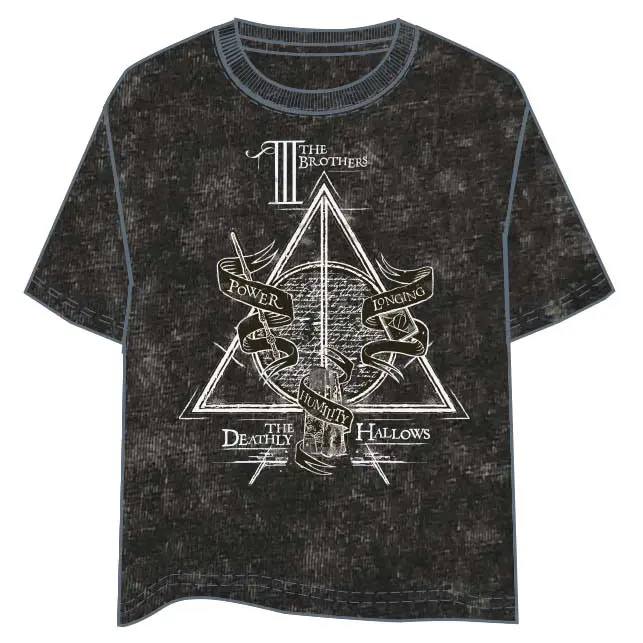 Harry Potter Deathly Hallows Erwachsenen T-Shirt Produktfoto