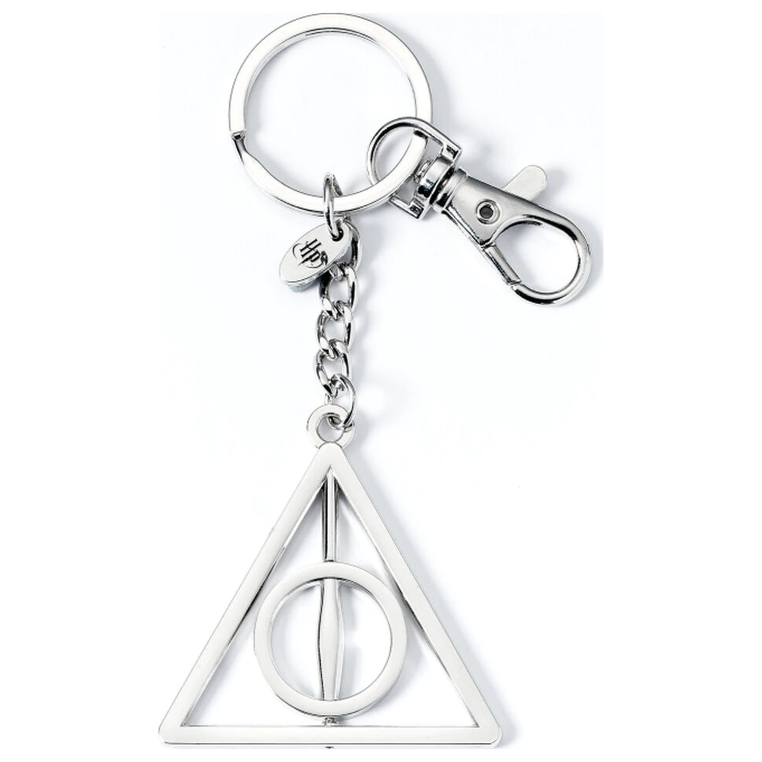 Harry Potter Deathly Hallows rotierender Schlüsselanhänger Produktfoto