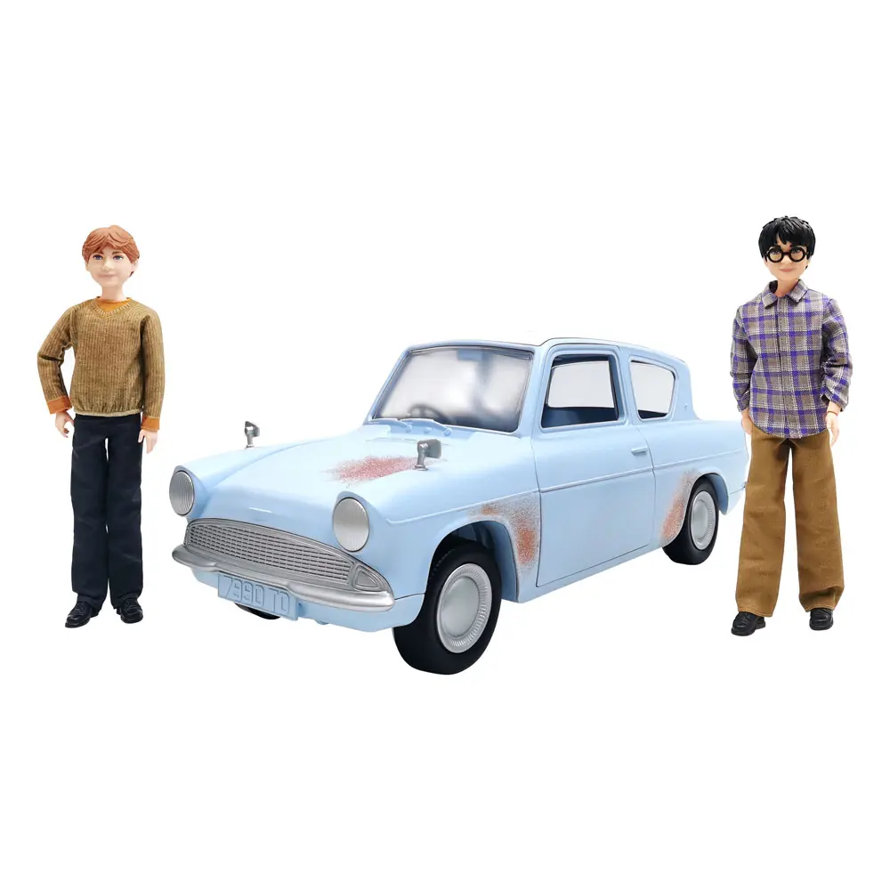 Harry Potter Playset mit Puppen Harry Potter und Ron Weasley im fliegenden Auto Produktfoto