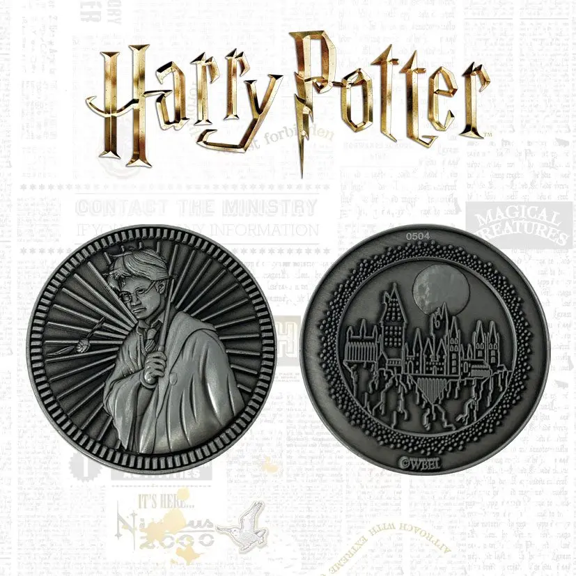 Harry Potter Collectable Münze Harry Limited Edition Produktfoto