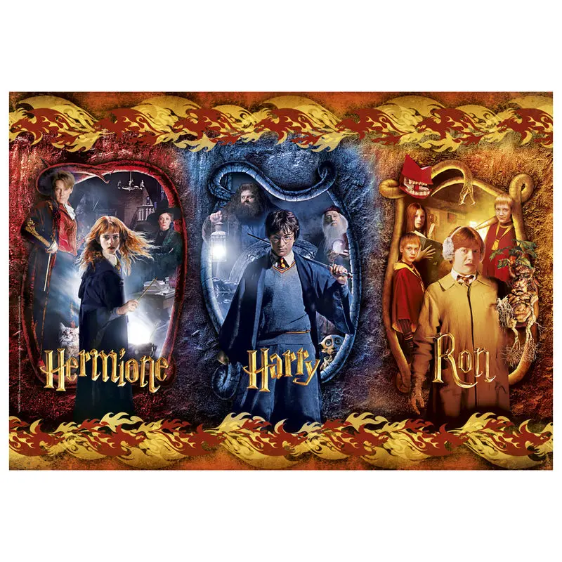 Harry Potter Super Color Puzzle Harry, Ron & Hermine termékfotó