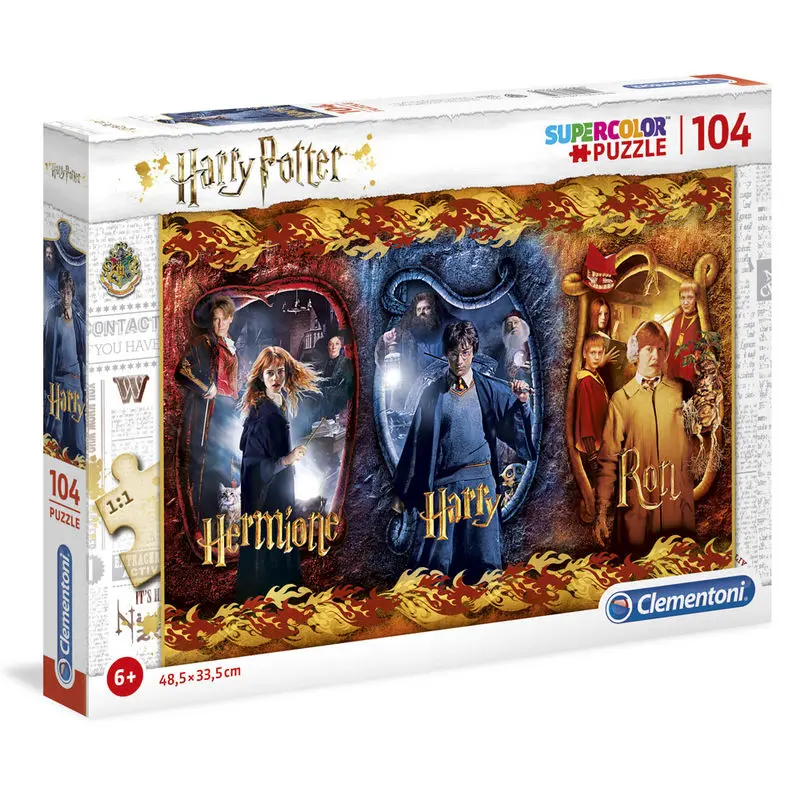Harry Potter Super Color Puzzle Harry, Ron & Hermine termékfotó