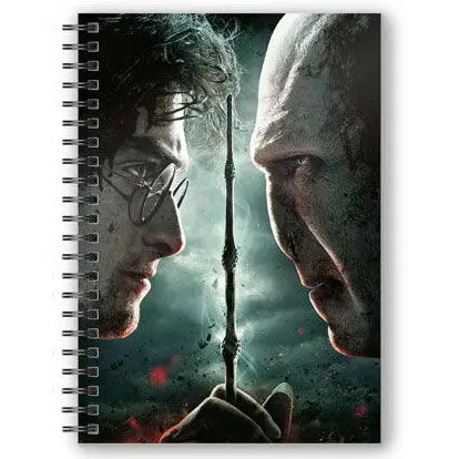 Harry Potter Notizbuch mit 3D-Effekt Harry Potter vs. Voldemort Produktfoto