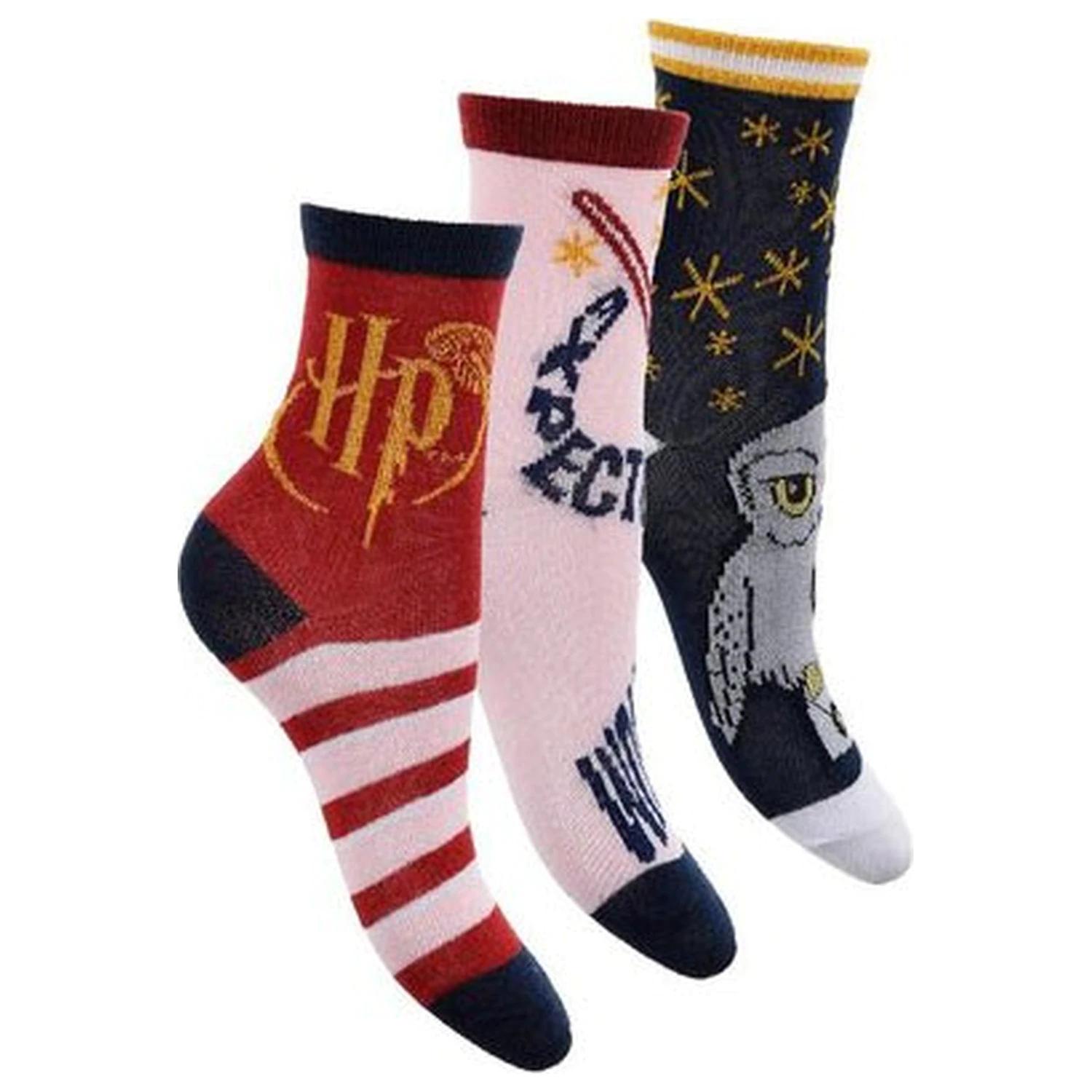 Harry Potter Hedwig Kinder Socken 23/26 Produktfoto