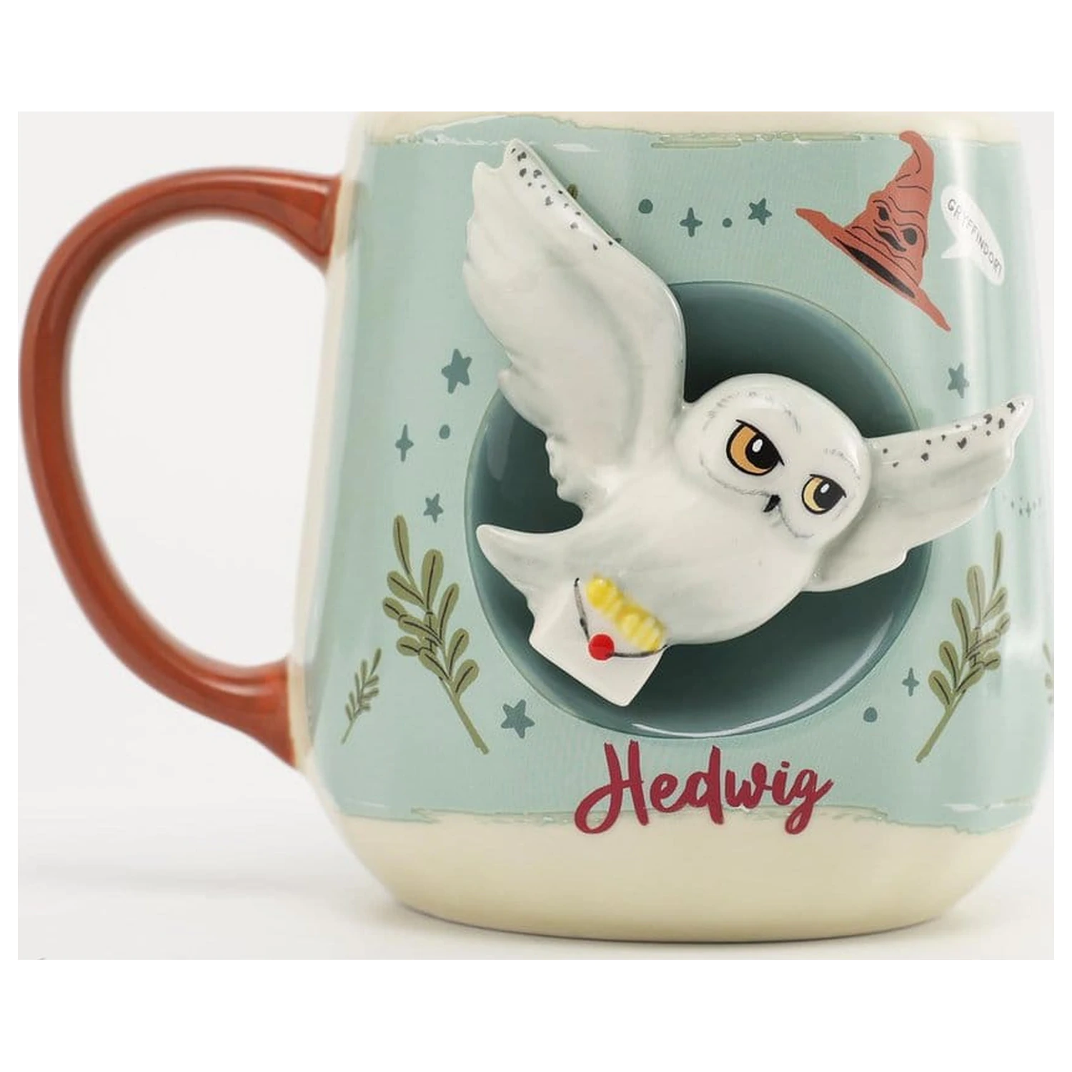 Harry Potter Tasse Hedwig 2D Relief Figurativ Produktfoto