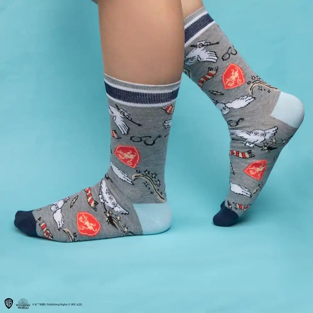 Harry Potter Socken 3er-Pack Hedwig termékfotó