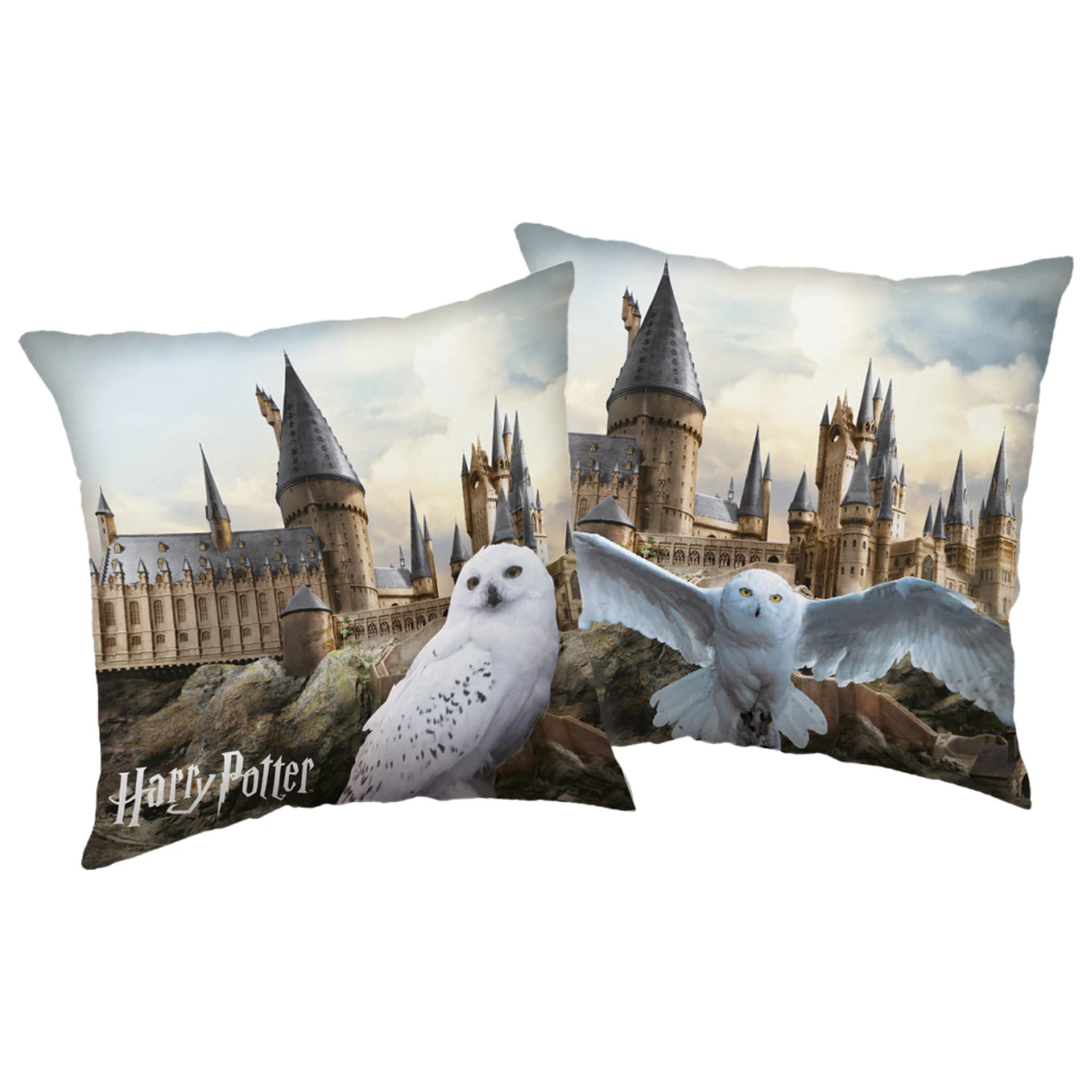 Harry Potter Hedwig at Hogwarts Kissen, Dekokissen Produktfoto