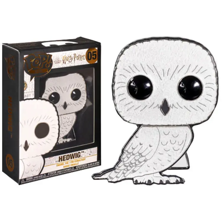 Harry Potter Hedwig Large Enamel POP! Pin Ansteck-Pin 10cm Produktfoto