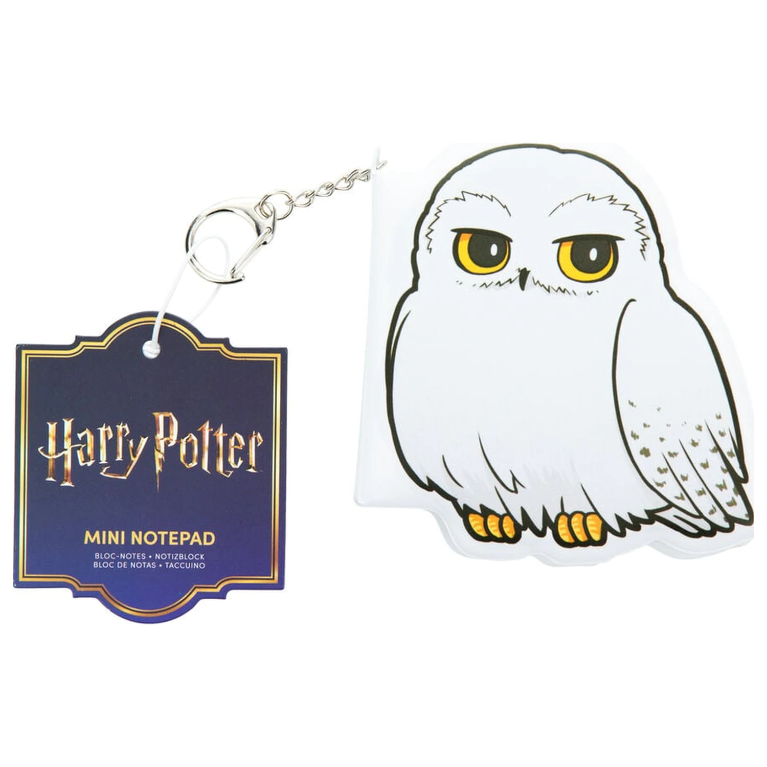 Harry Potter Hedwig Schlüsselanhänger-Notizbuch Produktfoto