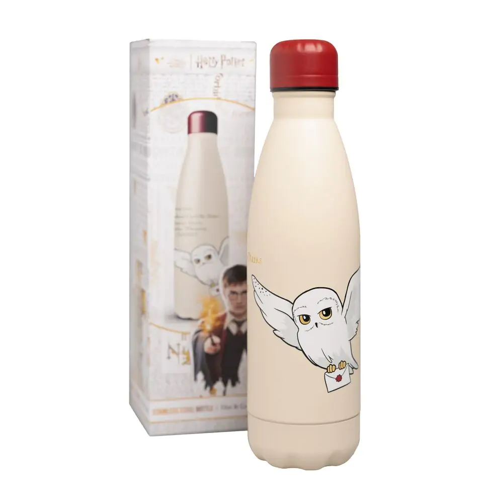 Harry Potter Hedwig Edelstahl Flasche 500ml Produktfoto