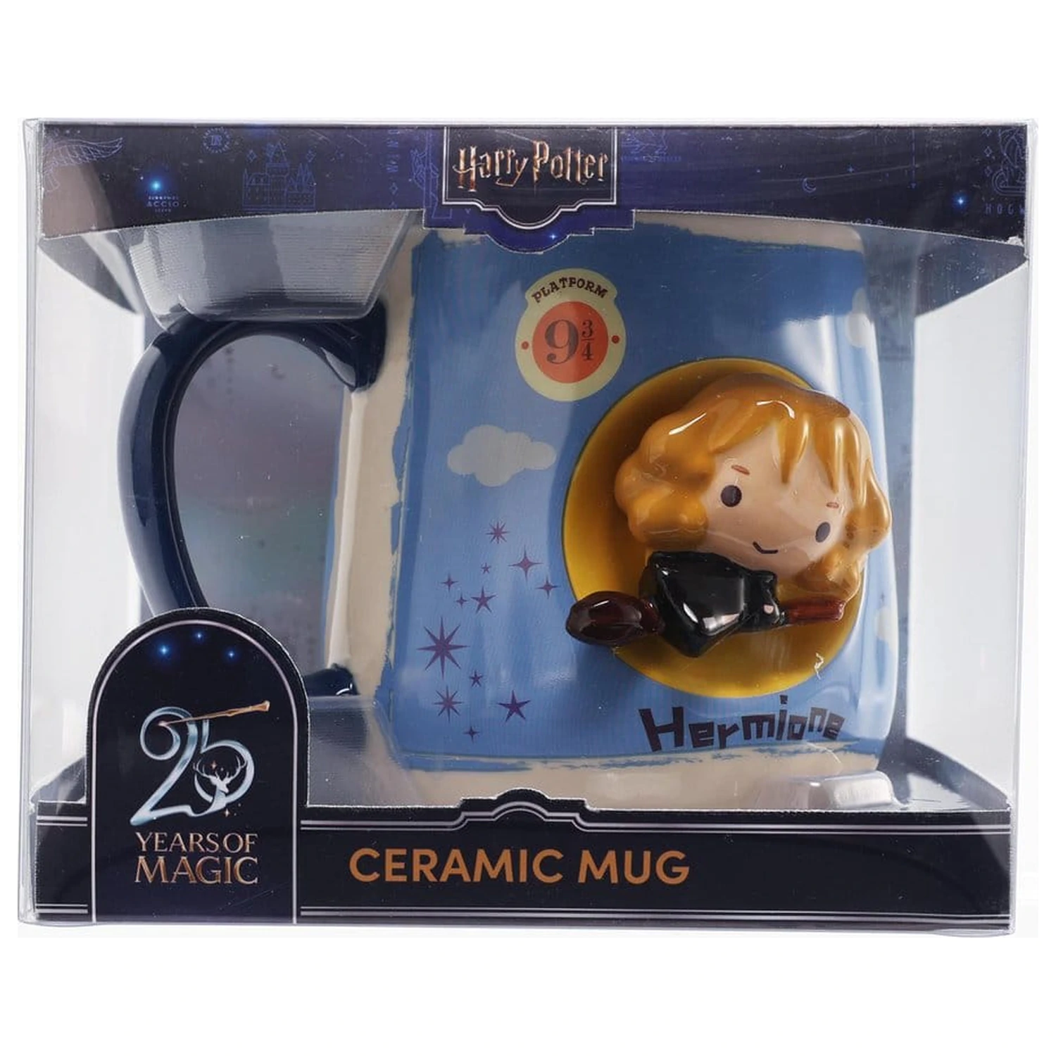 Harry Potter Tasse Hermione 2D Relief Figurförmig Produktfoto