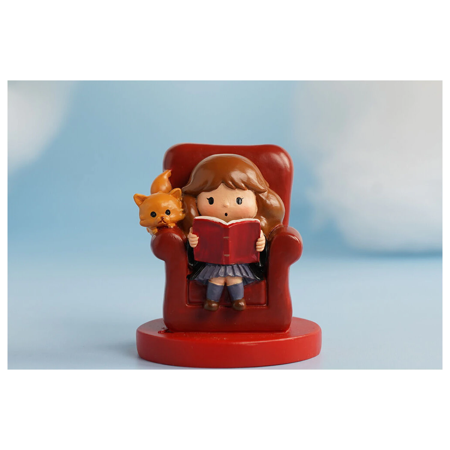Harry Potter Hermione Crookshanks Figur 7cm Produktfoto