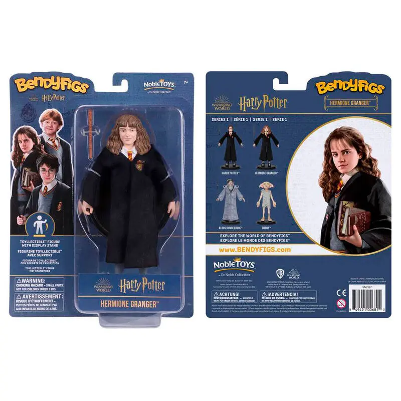 Harry Potter Bendyfigs Biegefigur Hermine Granger 19 cm Produktfoto