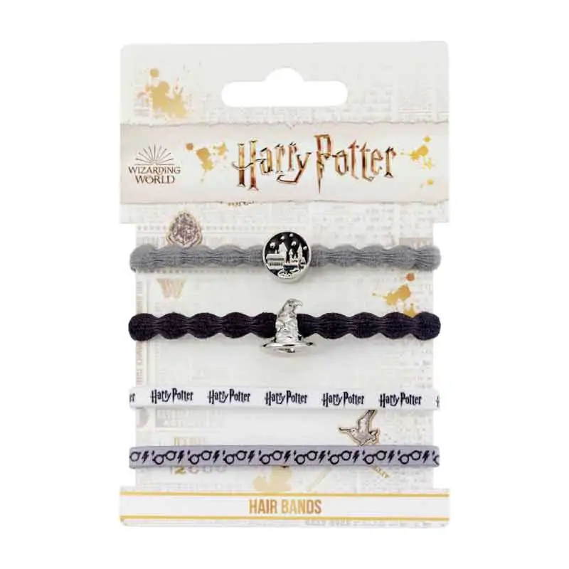Harry Potter Hogwarts 4er-Pack Haarband Produktfoto