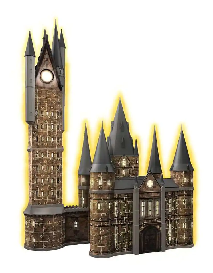 Harry Potter 3D Puzzle Schloss Hogwarts: Astronomieturm - Night Edition (540 Teile) Produktfoto