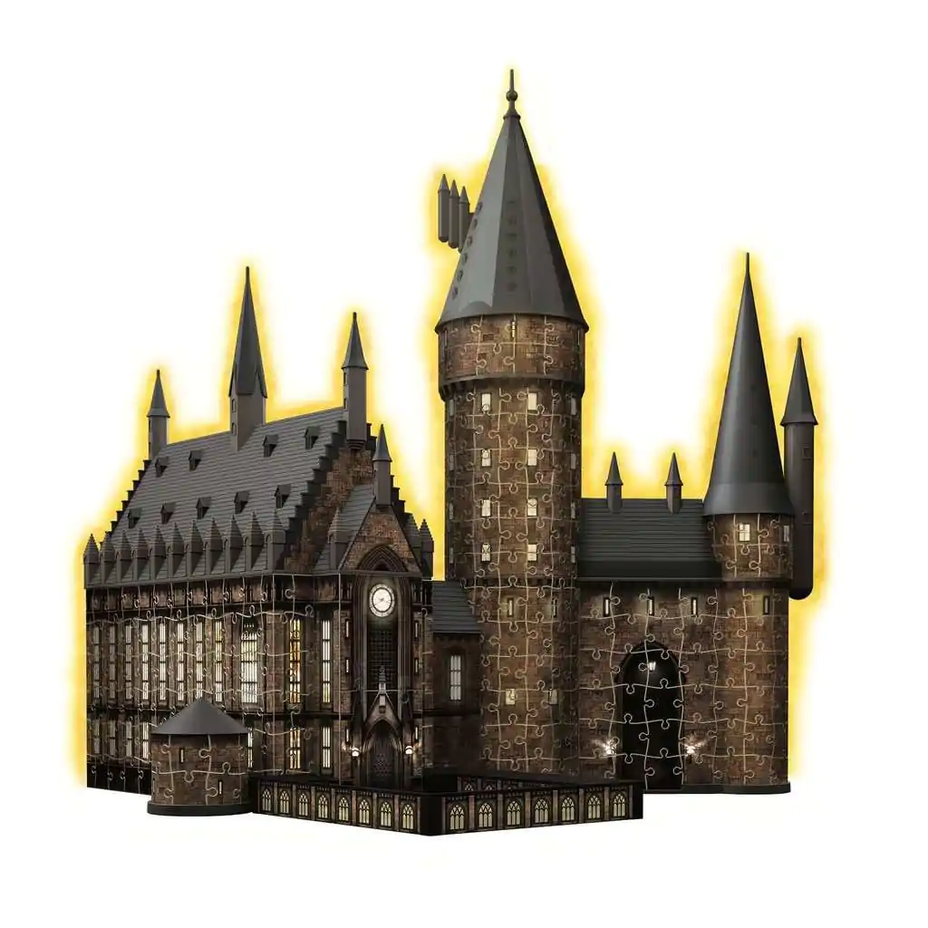 Harry Potter 3D Puzzle Schloss Hogwarts: Große Halle - Night Edition (643 Teile) termékfotó