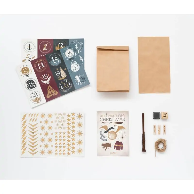Harry Potter Hogwarts Christmas Adventskalender Produktfoto