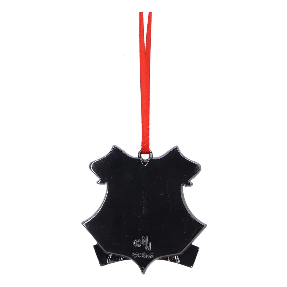 Harry Potter Christbaumanhänger Hogwarts Crest (Silver) 6 cm Produktfoto
