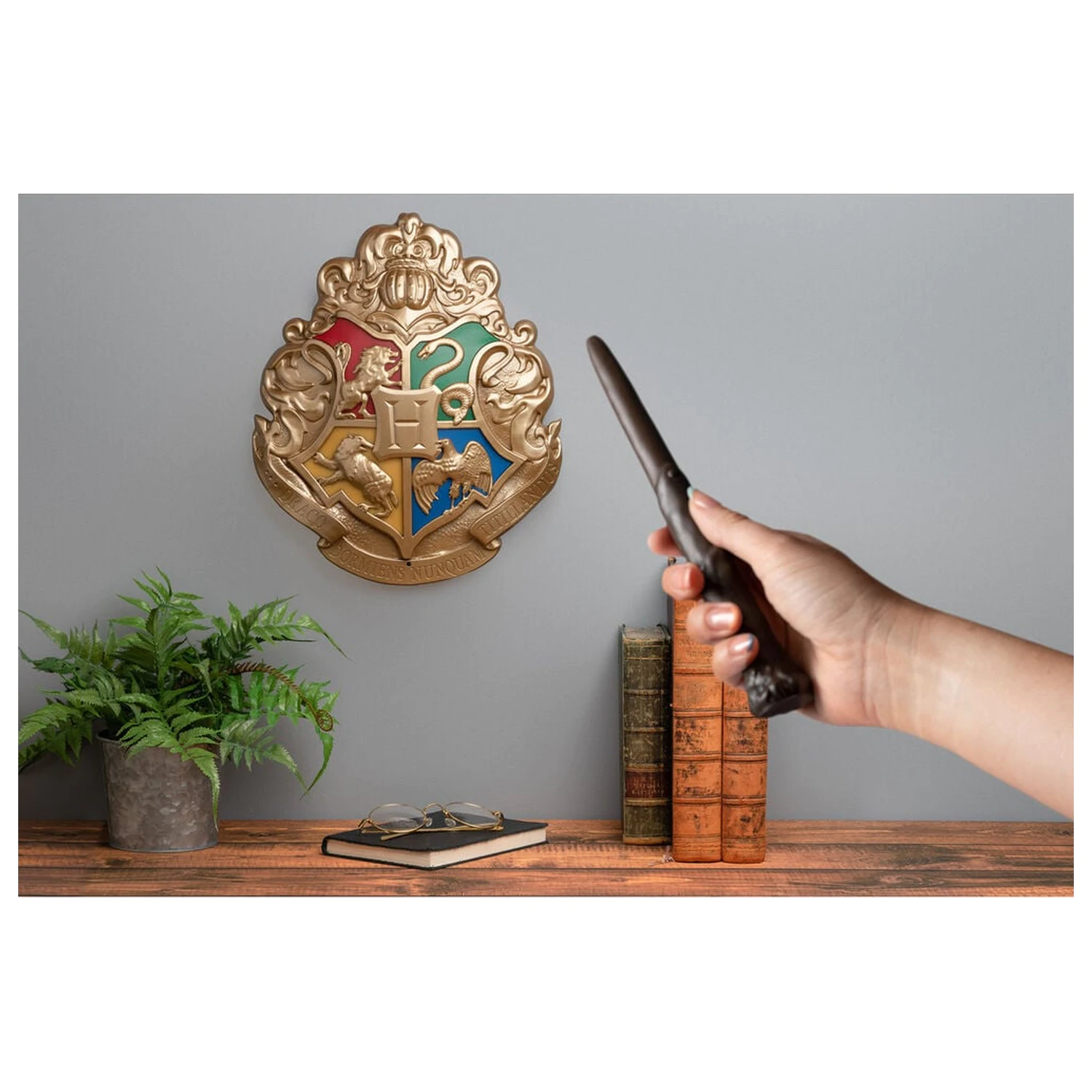 Harry Potter Hogwarts Wappen Licht Produktfoto