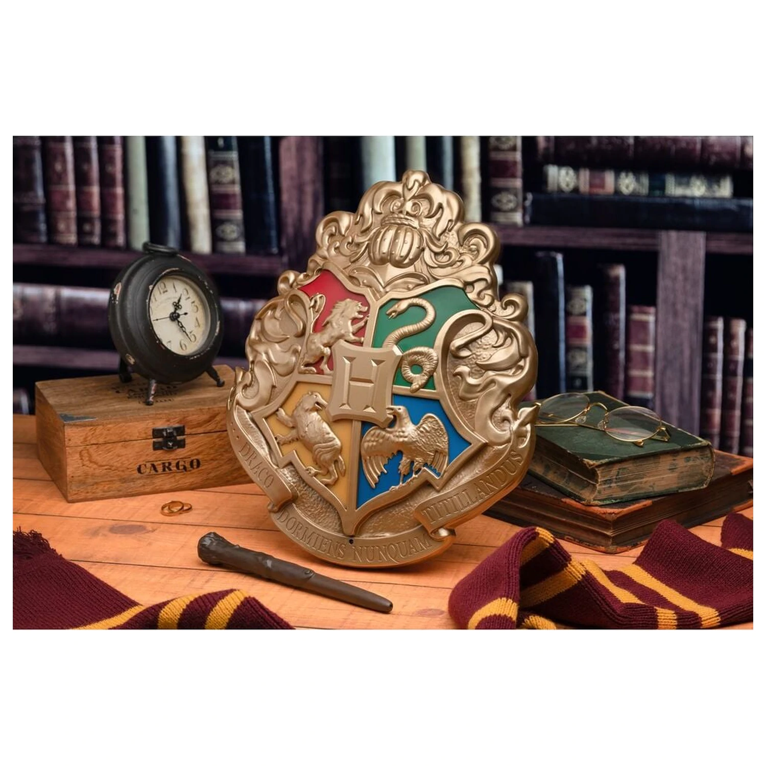 Harry Potter Hogwarts Wappen Licht Produktfoto
