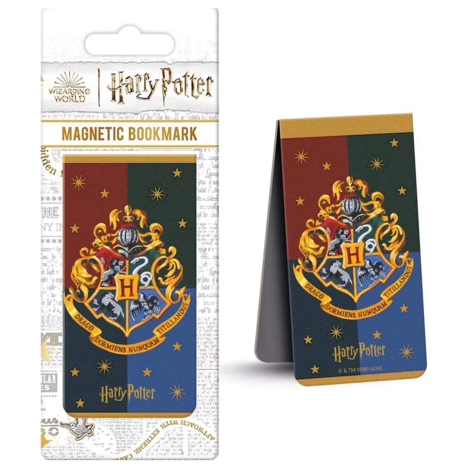 Harry Potter Hogwarts Crest Magnetischer Buchzeichen Produktfoto
