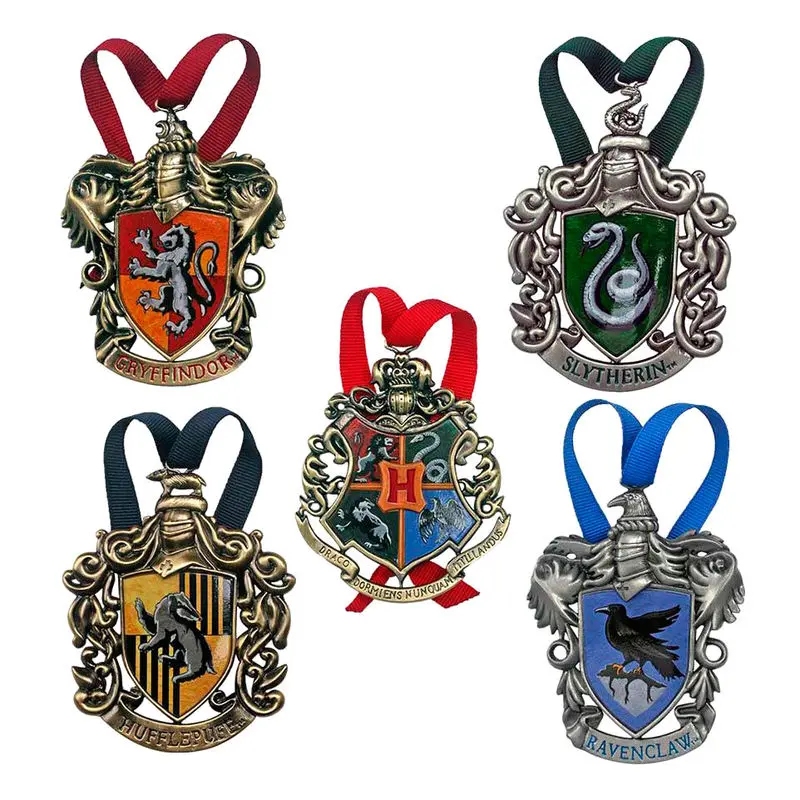 Harry Potter Baumschmuck Hogwarts 5er-Pack Produktfoto