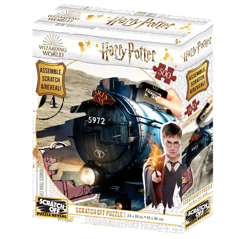 Harry Potter Hogwarts Express Cratch Off puzzle 500St termékfotó