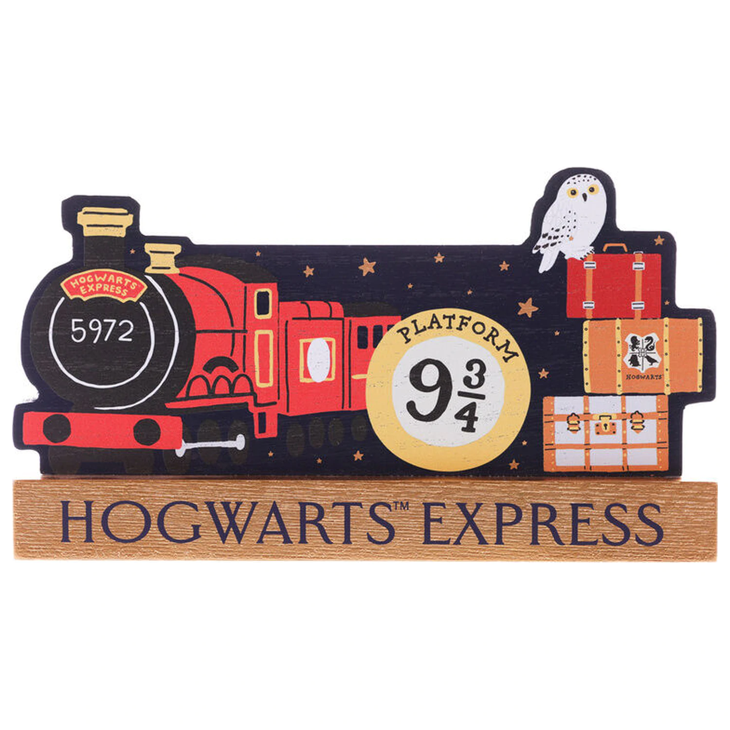 Harry Potter Hogwarts Express Kaminsims Plakette Produktfoto