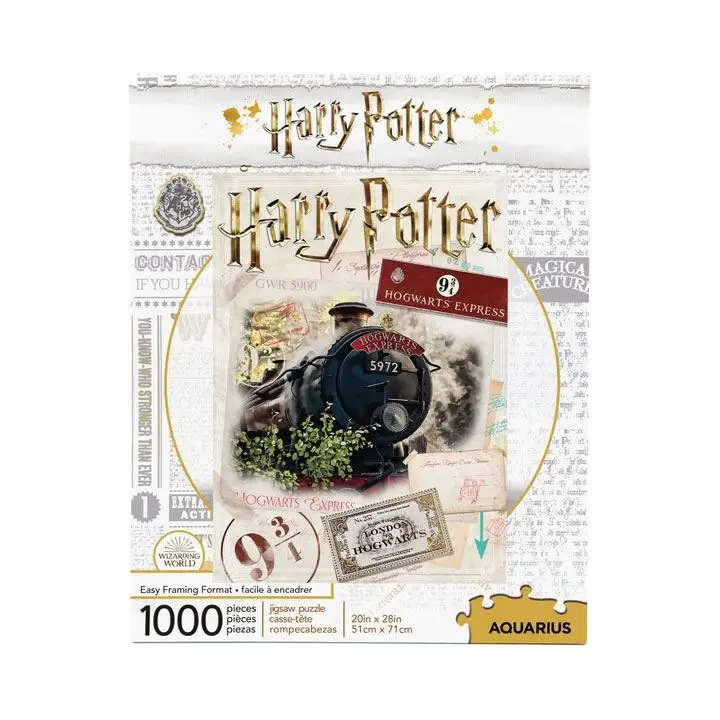 Harry Potter Puzzle Hogwarts Express Ticket (1000 Teile) Produktfoto