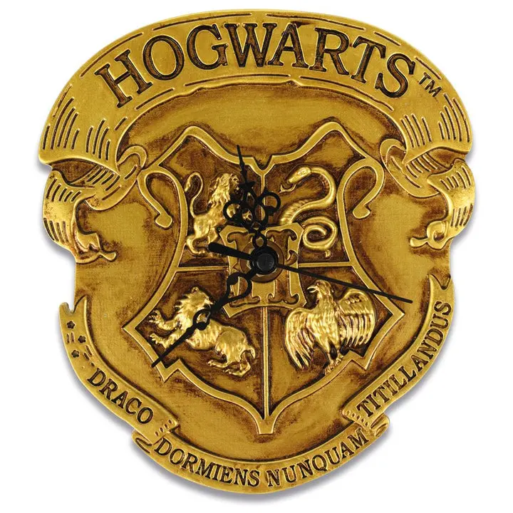 Harry Potter Wanduhr Hogwarts Produktfoto