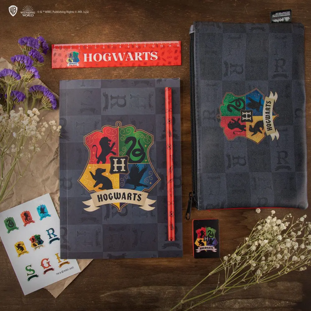 Harry Potter Schreibset 7-teilig Hogwarts Fantasy Produktfoto