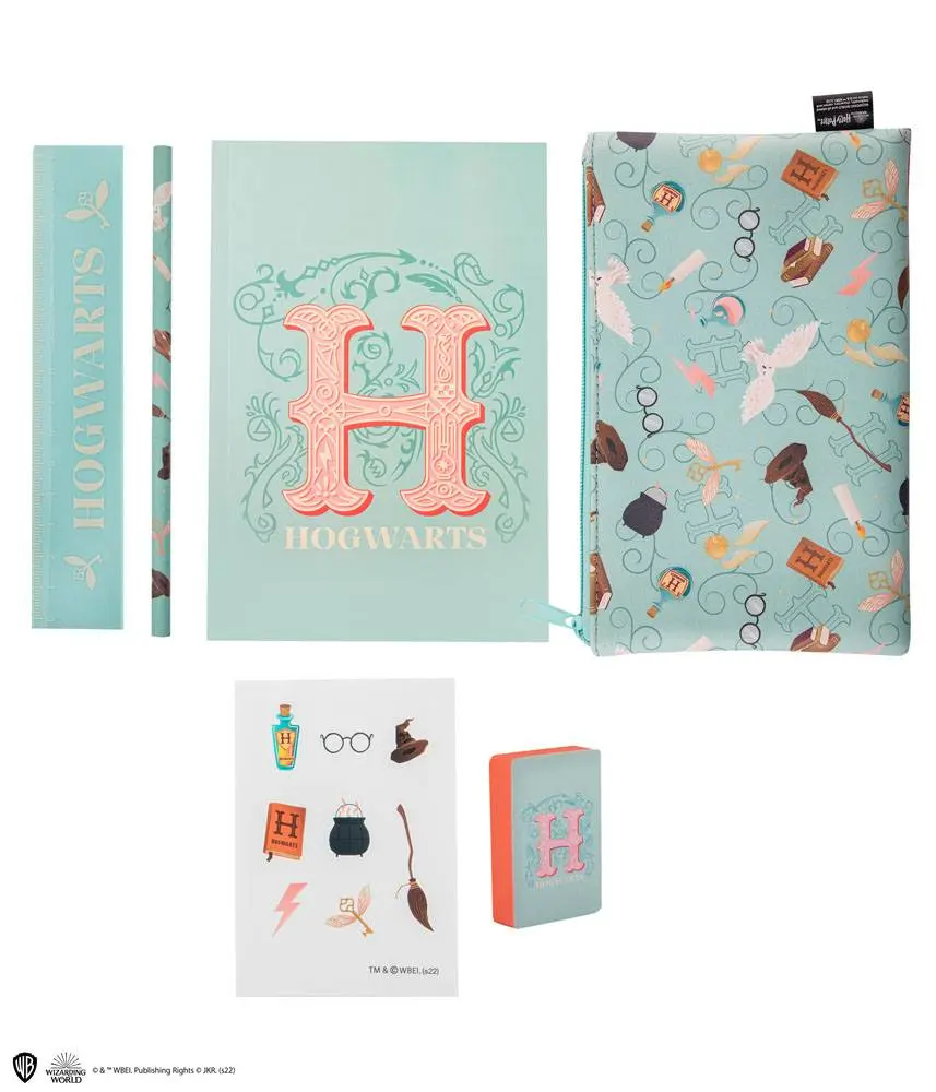 Harry Potter Schreibset 7-teilig Hogwarts Fantasy Produktfoto