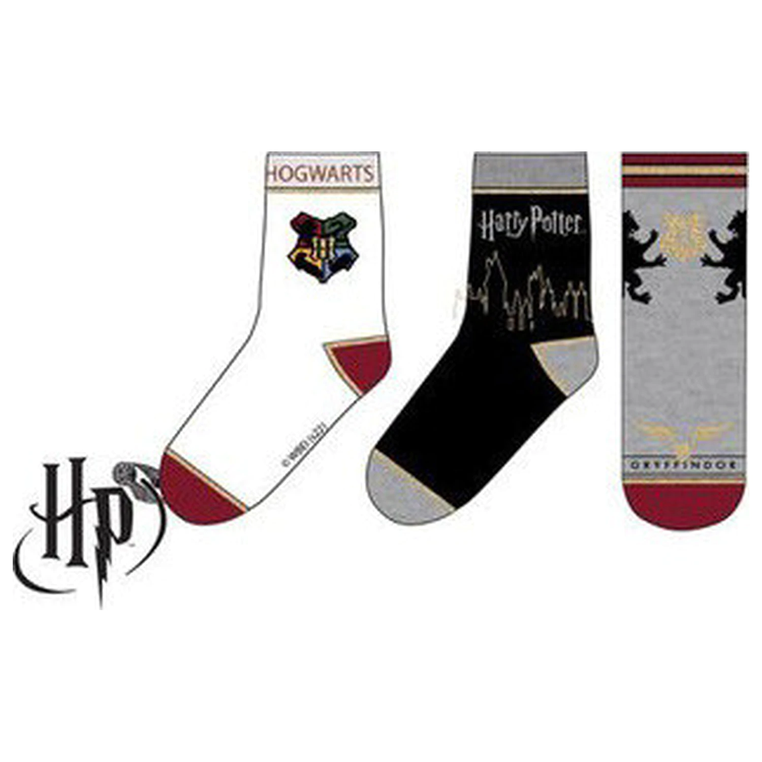 Harry Potter Hogwarts Kinder Socken 23/26 Produktfoto