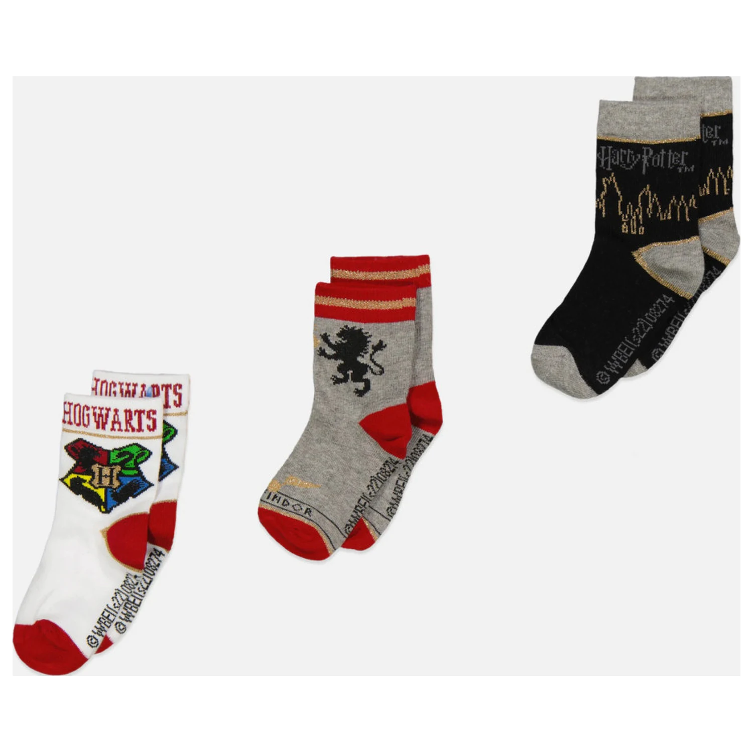Harry Potter Hogwarts Kinder-Socken 27/30 Produktfoto