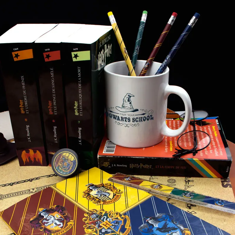 Harry Potter Schreibset 6-teilig Hogwarts Houses termékfotó