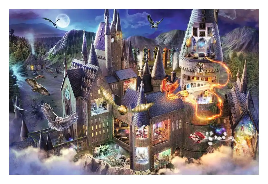 Harry Potter Puzzle Hogwarts Interior (3000 Teile) termékfotó