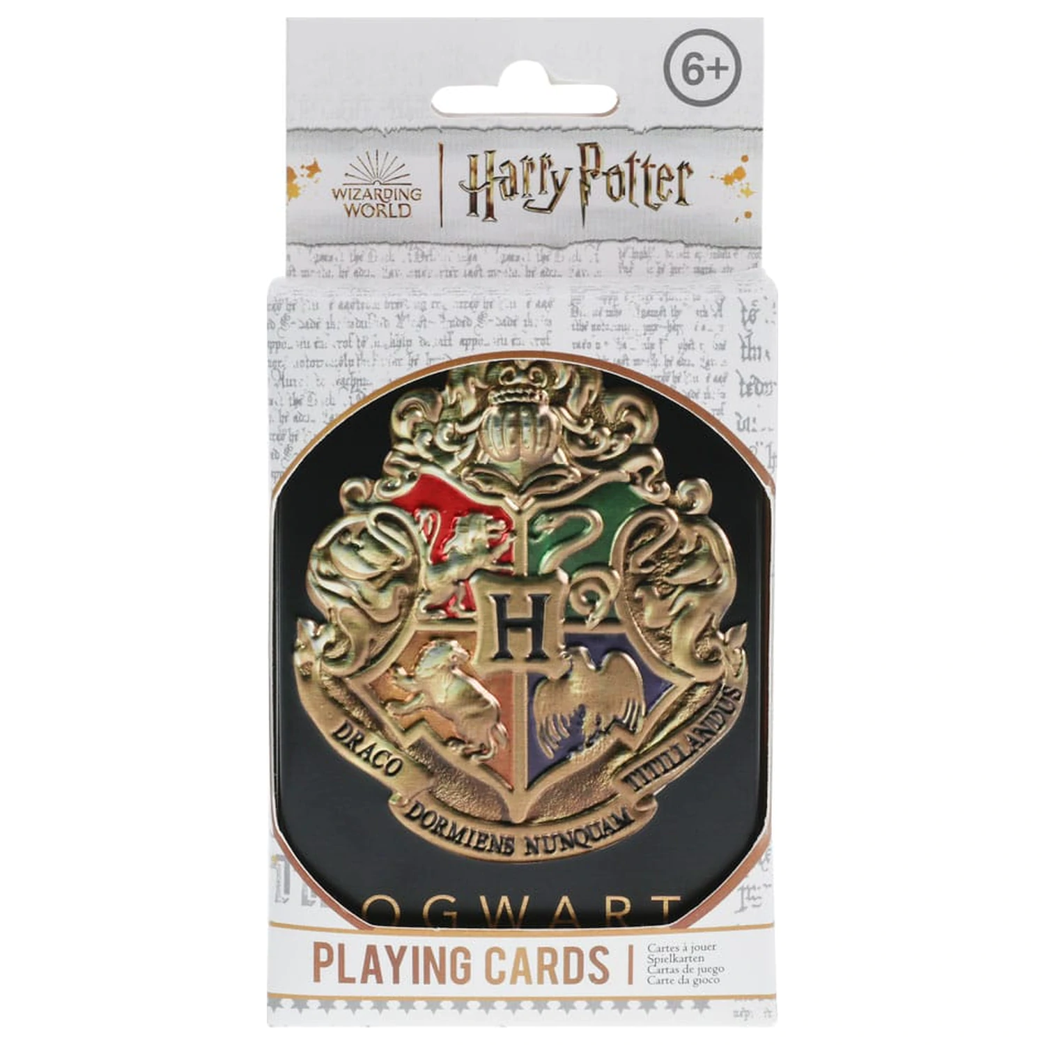 Harry Potter Spielkarten Hogwarts Produktfoto