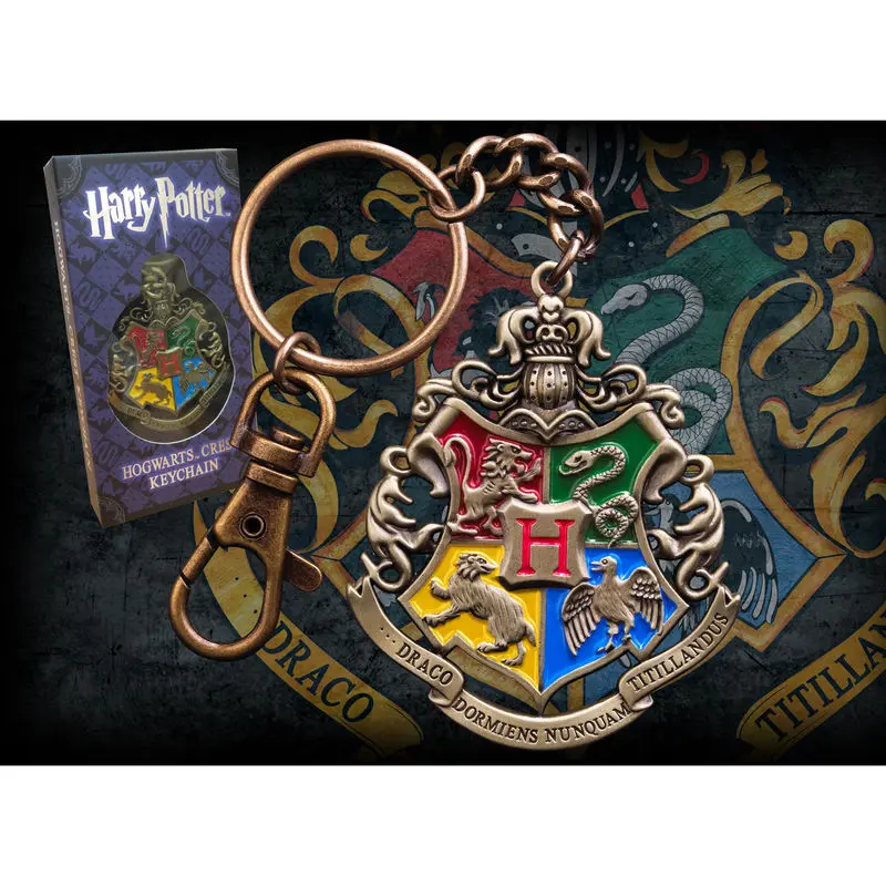 Harry Potter Metall-Schlüsselanhänger Hogwarts 5 cm Produktfoto