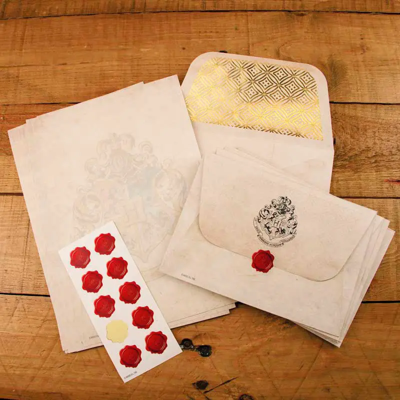 Harry Potter Briefpapier Set Hogwarts Produktfoto