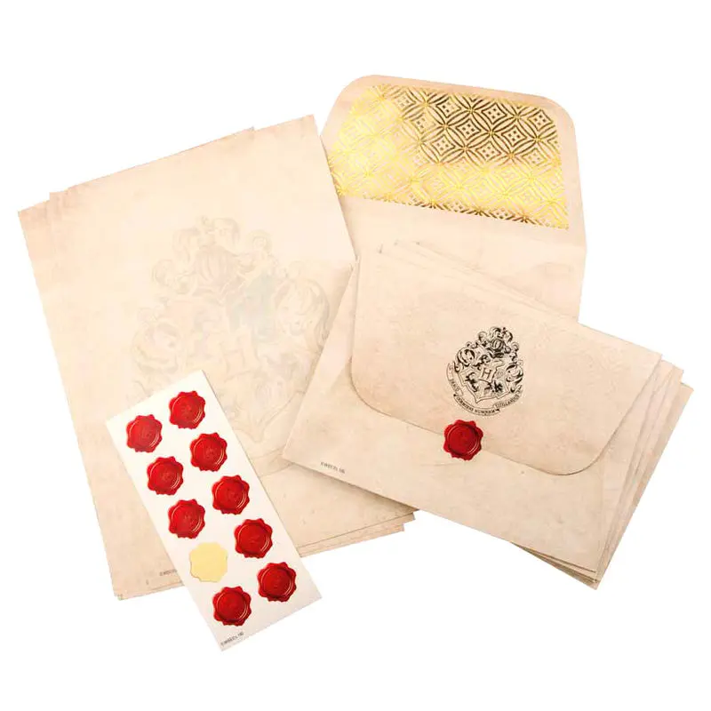 Harry Potter Briefpapier Set Hogwarts Produktfoto