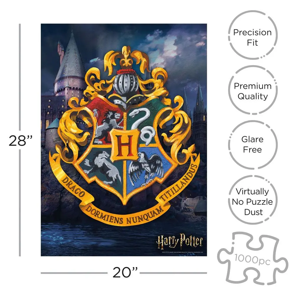 Harry Potter Puzzle Hogwarts Logo (1000 Teile) Produktfoto
